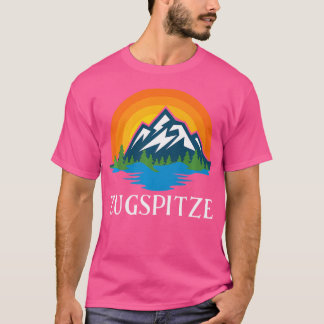 Camiseta Montanha Subindo Cúpula de Curso Presente Zugspitz