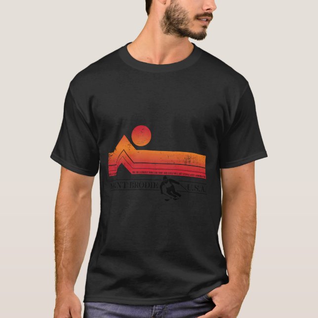 Camiseta Montanha Sunset (Frente)