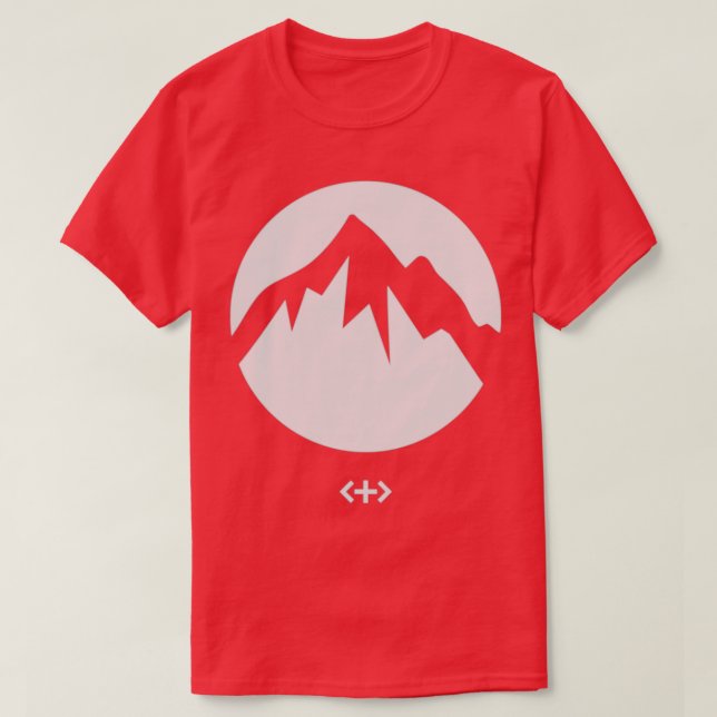 Camiseta Montanha Superior (Frente do Design)