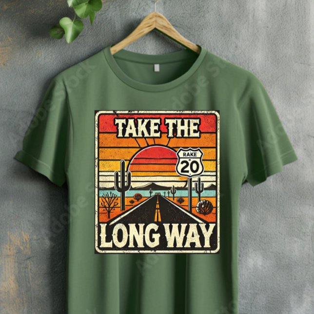 Camiseta montanha T-Shirt (Criador carregado)