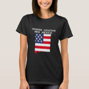 Camiseta MONTANHA TROVÃO EUA Estado América Viagem Novo Méx