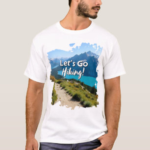 Camiseta Montanha Vamos Go Hiking