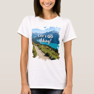 Camiseta Montanha Vamos Go Hiking