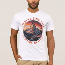 Camiseta montanhas