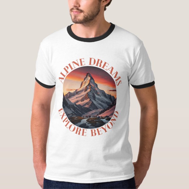 Camiseta montanhas (Frente)
