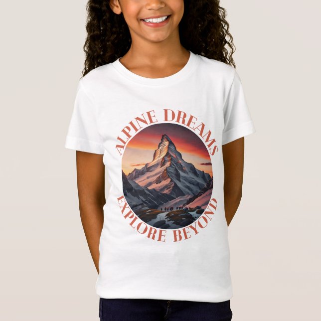 Camiseta montanhas (Frente)