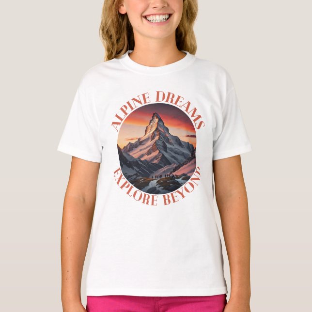 Camiseta montanhas (Frente)
