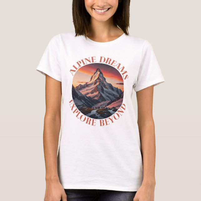 Camiseta montanhas (Frente)