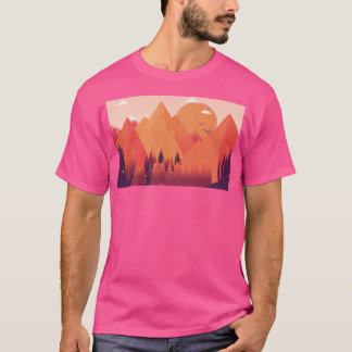 Camiseta Montanhas a caminho da proteção climática