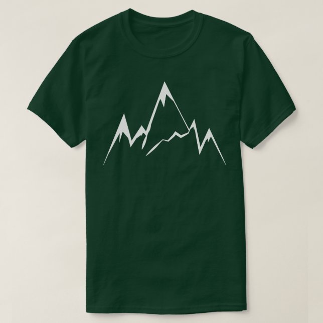 Camiseta Montanhas Andando 46 (Frente do Design)