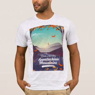 Camiseta Montanhas Appalachian viagens vintage