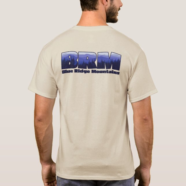 Camiseta Montanhas Blue Ridge BRM Outdoor Vibes (Verso)