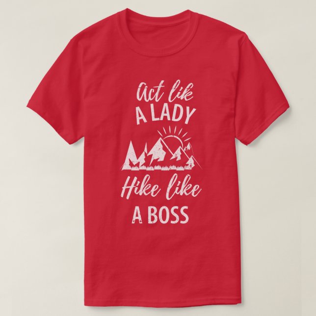 Camiseta Montanhas caminhando 7 (Frente do Design)