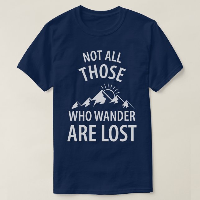 Camiseta Montanhas caminhando 73 (Frente do Design)