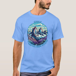 Camiseta Montanhas da Patagônia do Chile