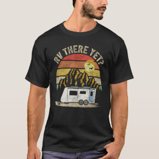 Camiseta Montanhas Da Vintage Retroativa Acampando Rv Lá Ai
