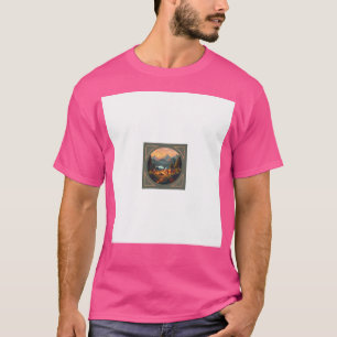 Camiseta Montanhas de Árvores de Montanha Aves Sem Sono