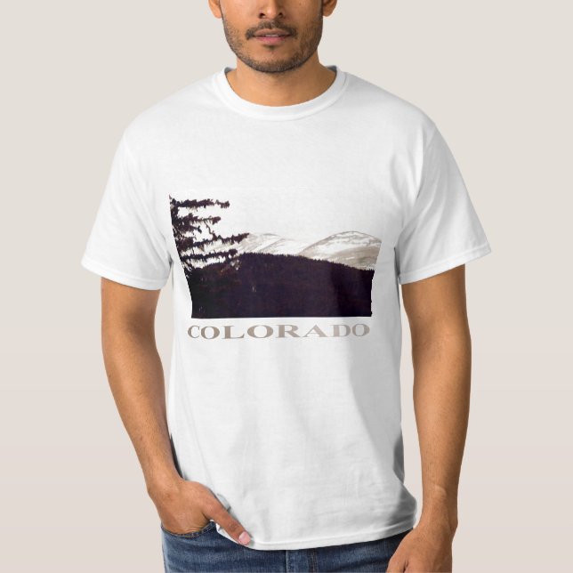 Camiseta Montanhas de Colorado (Frente)