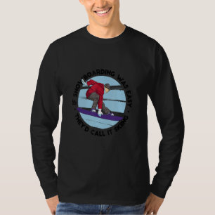 Camiseta Montanhas de esqui Snowboard Snowboard