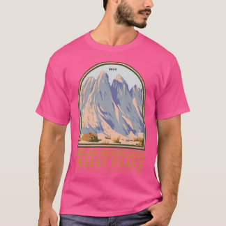 Camiseta Montanhas de Orgões Deserto Picos Monumento Nacion