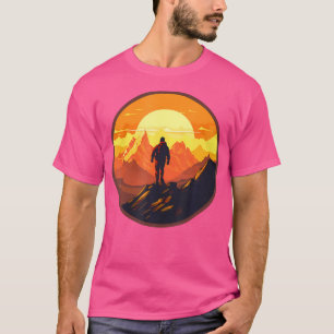 Camiseta Montanhas de Treino Montando Montanhas de Caminho 