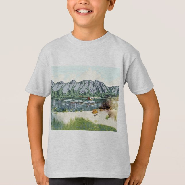 Camiseta Montanhas do Alasca (Frente)