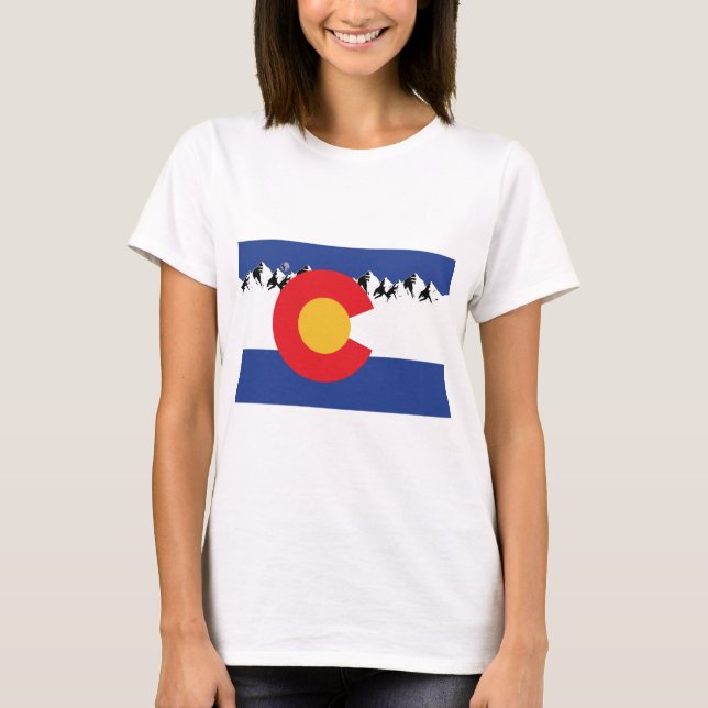 Camiseta Montanhas do Colorado (Frente)