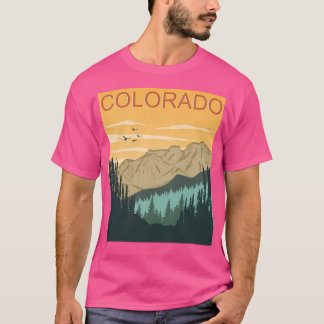 Camiseta Montanhas Do Colorado Ativas