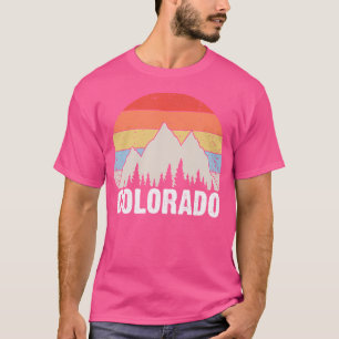 Camiseta Montanhas do Colorado Natureza Caminhada Escalada
