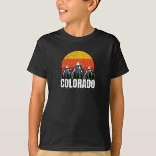 CAMISETA MONTANHAS DO COLORADO RETRO SUN
