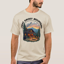 Camiseta Montanhas do Enfumaçado do excelente - Urso e Cabi