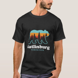 Camiseta Montanhas do Enfumaçado do Urso do Tennessee Gatli
