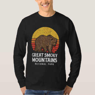 Camiseta Montanhas do Enfumaçado excelente Parque Nacional 
