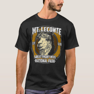 Camiseta Montanhas do Enfumaçado Monte Mt LeConte Llama Alp