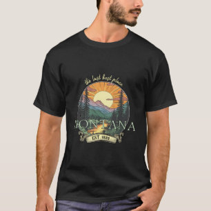 Camiseta Montanhas do Grande Céu de Montana 3