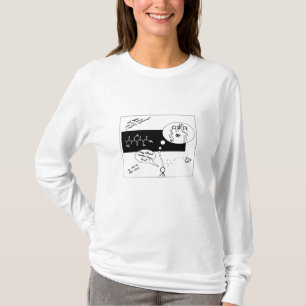 Camiseta montanhas e aviões