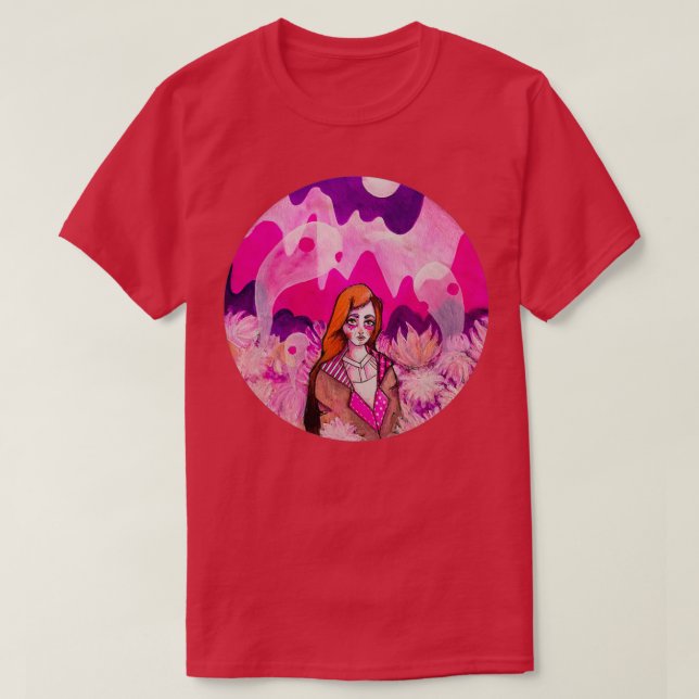 Camiseta Montanhas e Fantasmas (Frente do Design)
