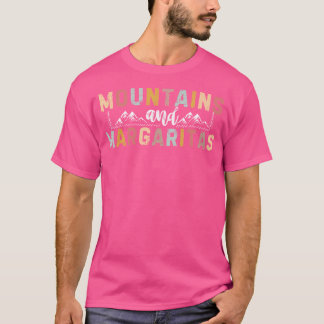 Camiseta Montanhas E Margaritas Bebendo Caminhando Natureza