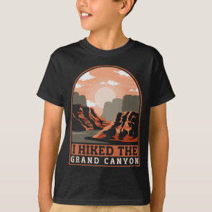Camiseta Montanhas Engraçadas Que Caminhei No Grand Canyon