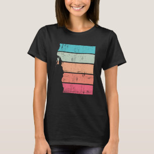 Camiseta Montanhas escaladoras de rochas escaladoras de vin