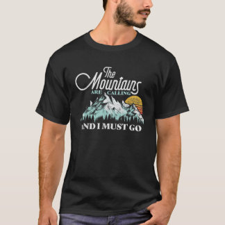 Camiseta Montanhas Estão Chamando