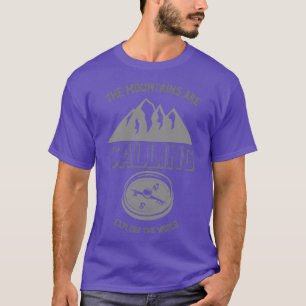 Camiseta Montanhas estão chamando 2