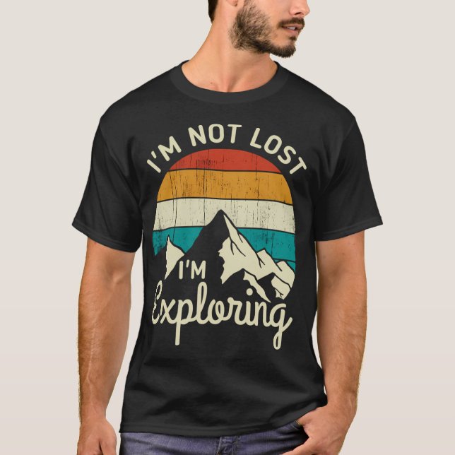 Camiseta Montanhas - Explorando (Frente)