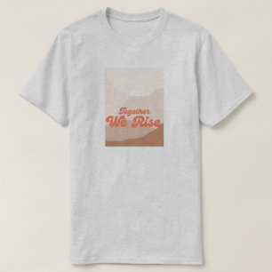 Camiseta Montanhas Furacões Desastram Juntos