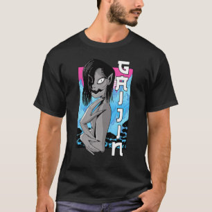 Camiseta Montanhas Gaijin, como estética japonesa Otaku Vap