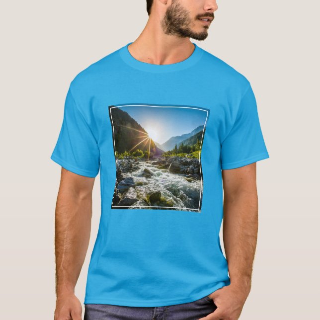 Camiseta Montanhas | Hohe Tauern National Park, Áustria (Frente)