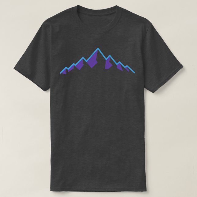 Camiseta Montanhas Jazz (Frente do Design)