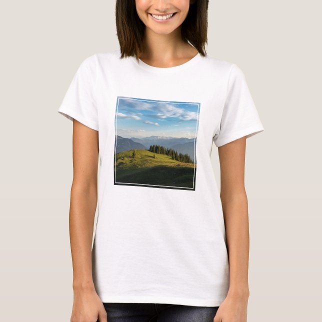 Camiseta Montanhas | Lago Spitzingsee, Alpes Suíços (Frente)