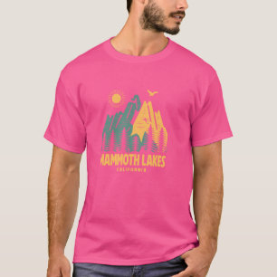 Camiseta Montanhas Mammoth Lagos Califórnia Andando ao ar l
