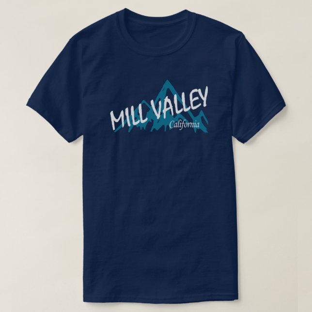 Camiseta Montanhas Mill Valley Califórnia (Frente do Design)